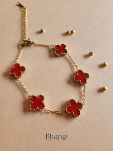 Clover red Bracelet