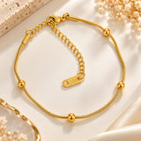 Minimal bead bracelet