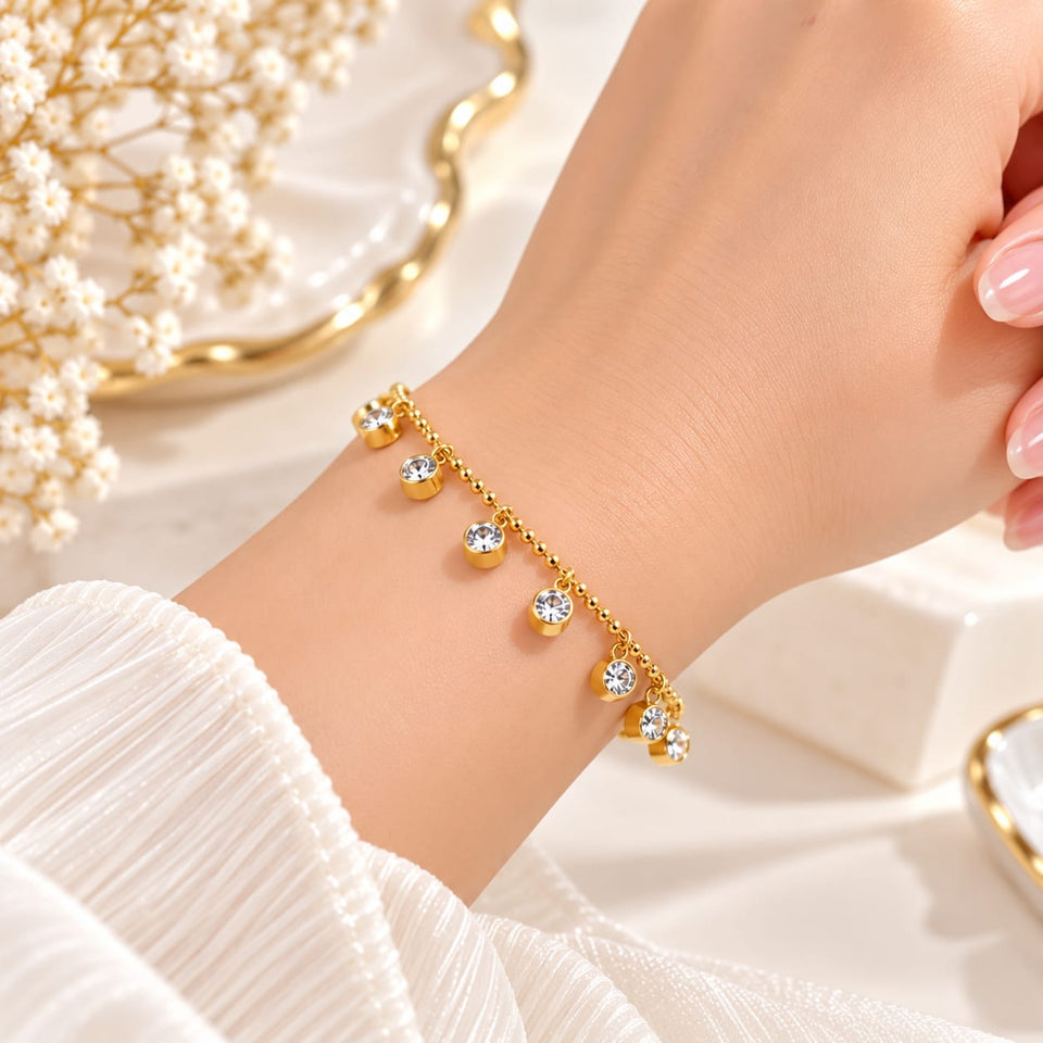 Zircon Stone Bracelet