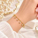 Zircon Stone Bracelet