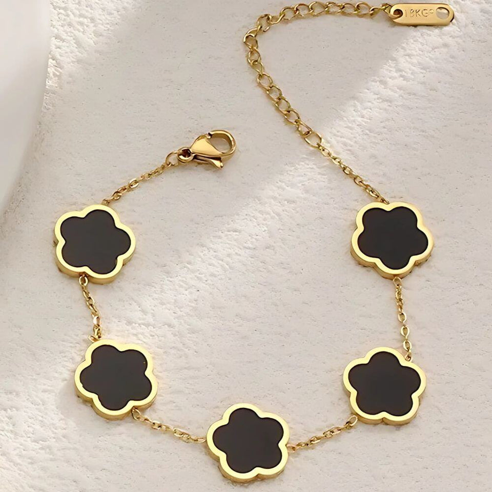 Stainless Steel clover Bracelet